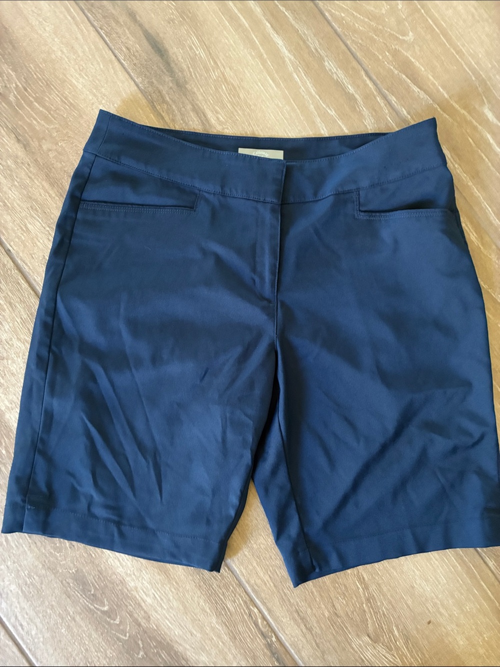 Callaway Women's Navy Bermuda Golf Shorts